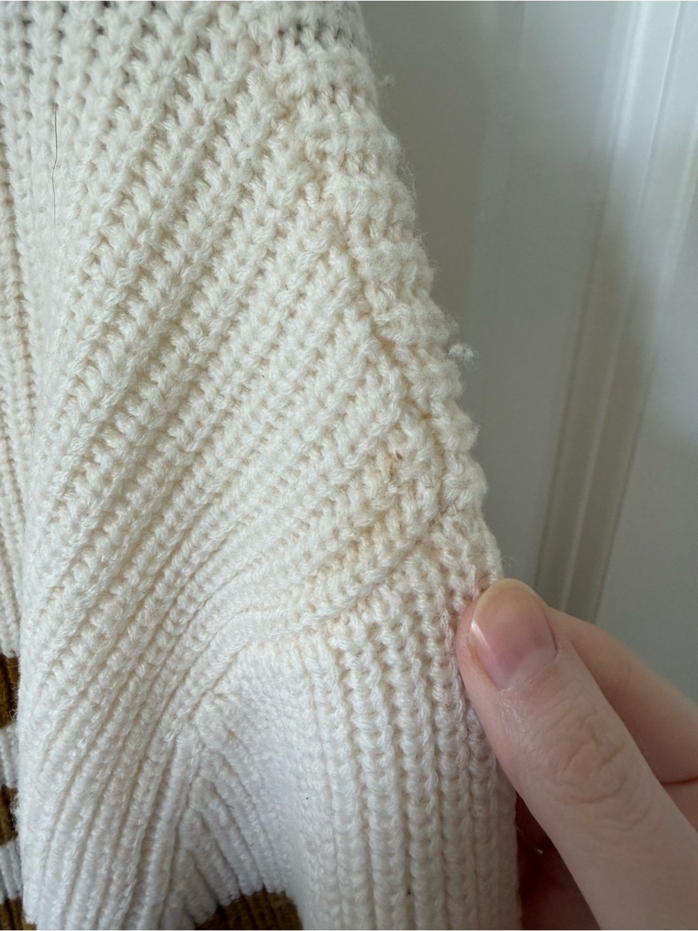 Derek Lam Gracelyn Wool Striped Sweater Size XL - Picture 2 of 8